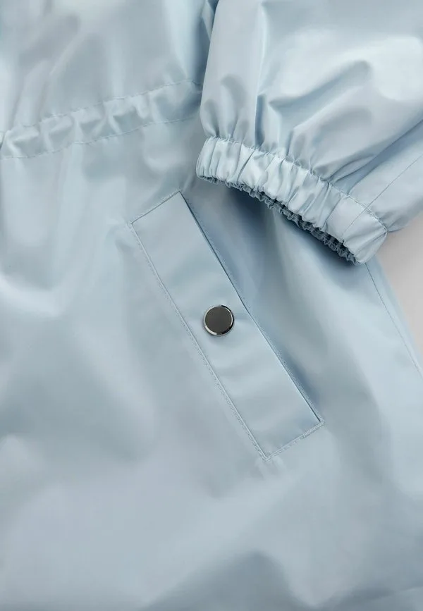 Водонепроницаемая куртка-дождевик стандартного кроя Next, Pale Blue — фото 3