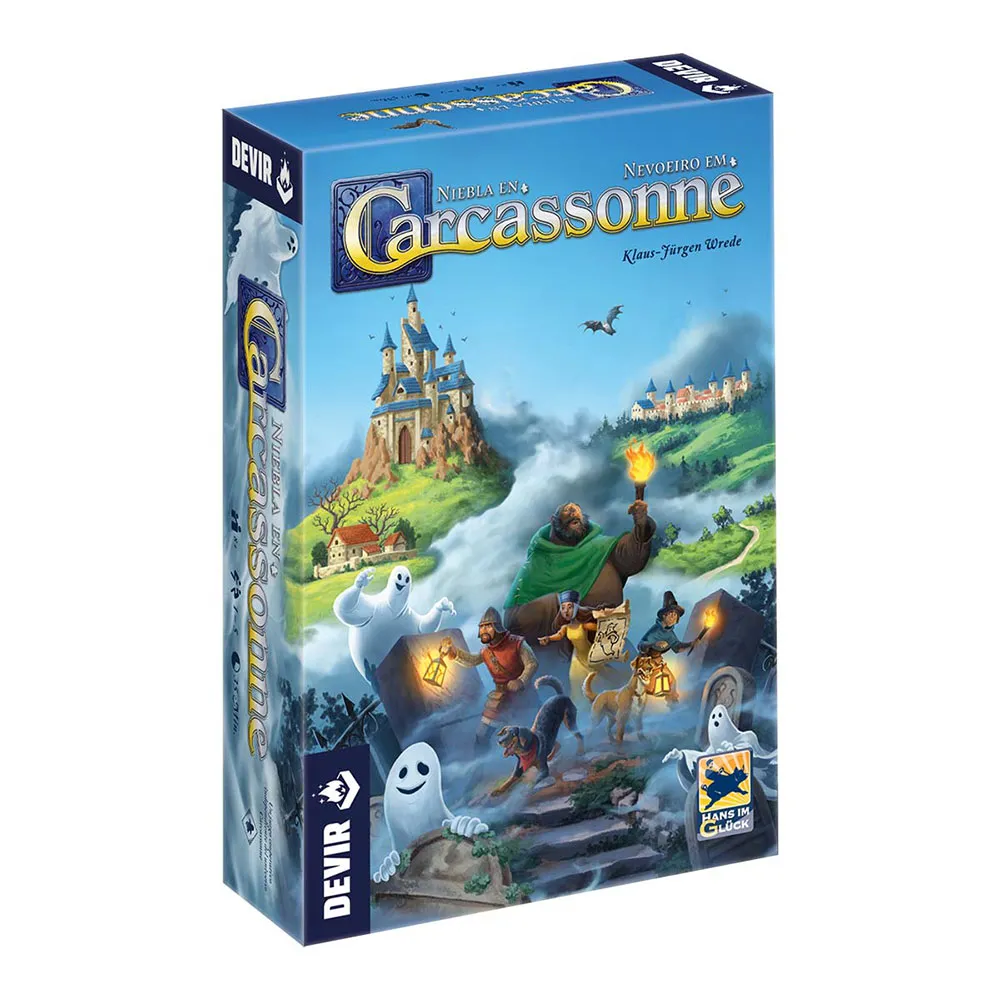 

Детская настольная игра Devir Carcassonne Mist In, мультиколор