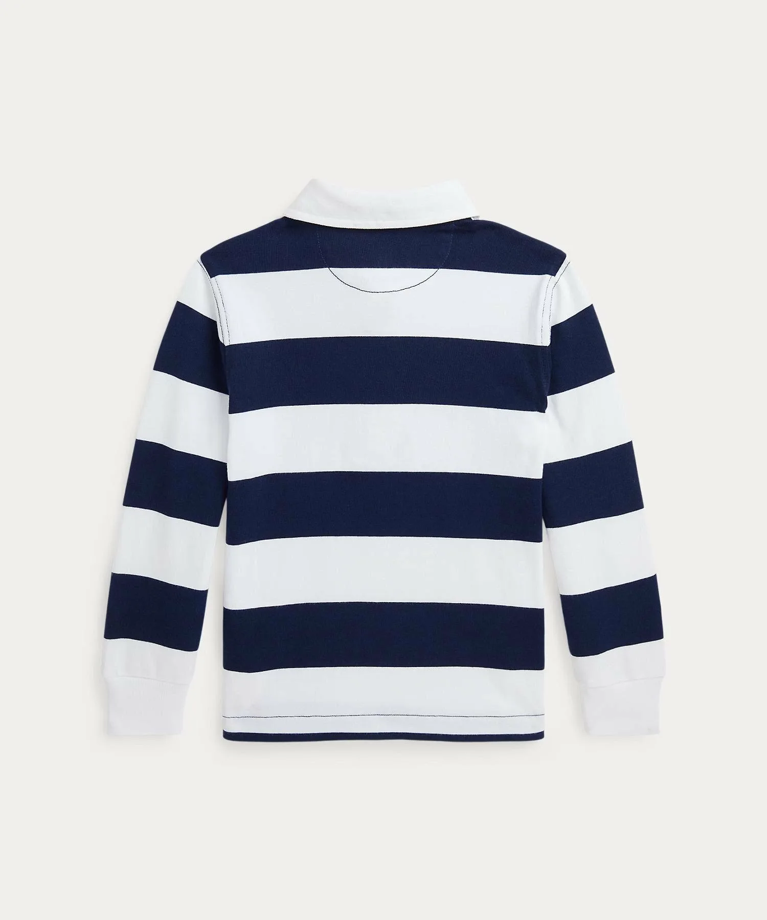 (Для мальчиков 2-7 лет) Знаменитая регбийная футболка Polo Ralph Lauren, 400 Blue — фото 2