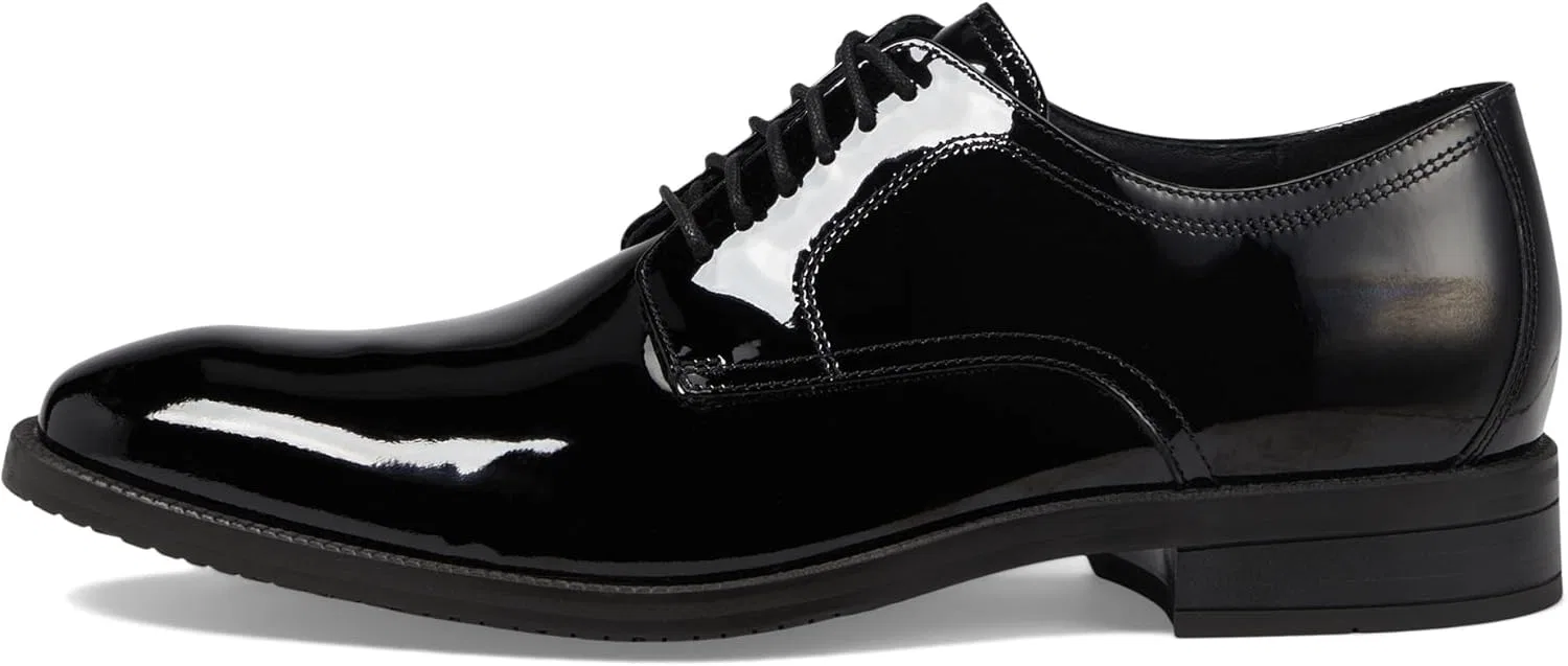 Мужские оксфорды Cole Haan Modern Essentials с гладким носком, Black (Black Varnish) — фото 4