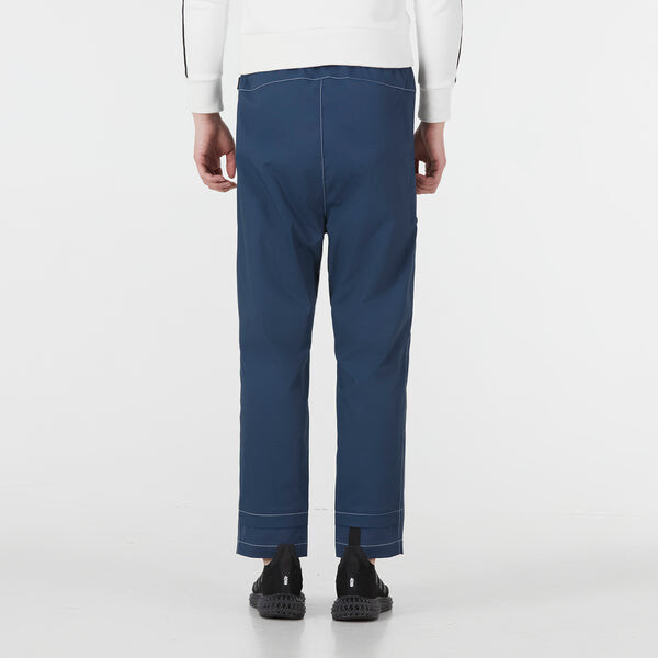 Спортивные штаны Men's adidas Solid Color Belt Woven Sports Pants/Trousers/Joggers Blue, мультиколор — фото 4