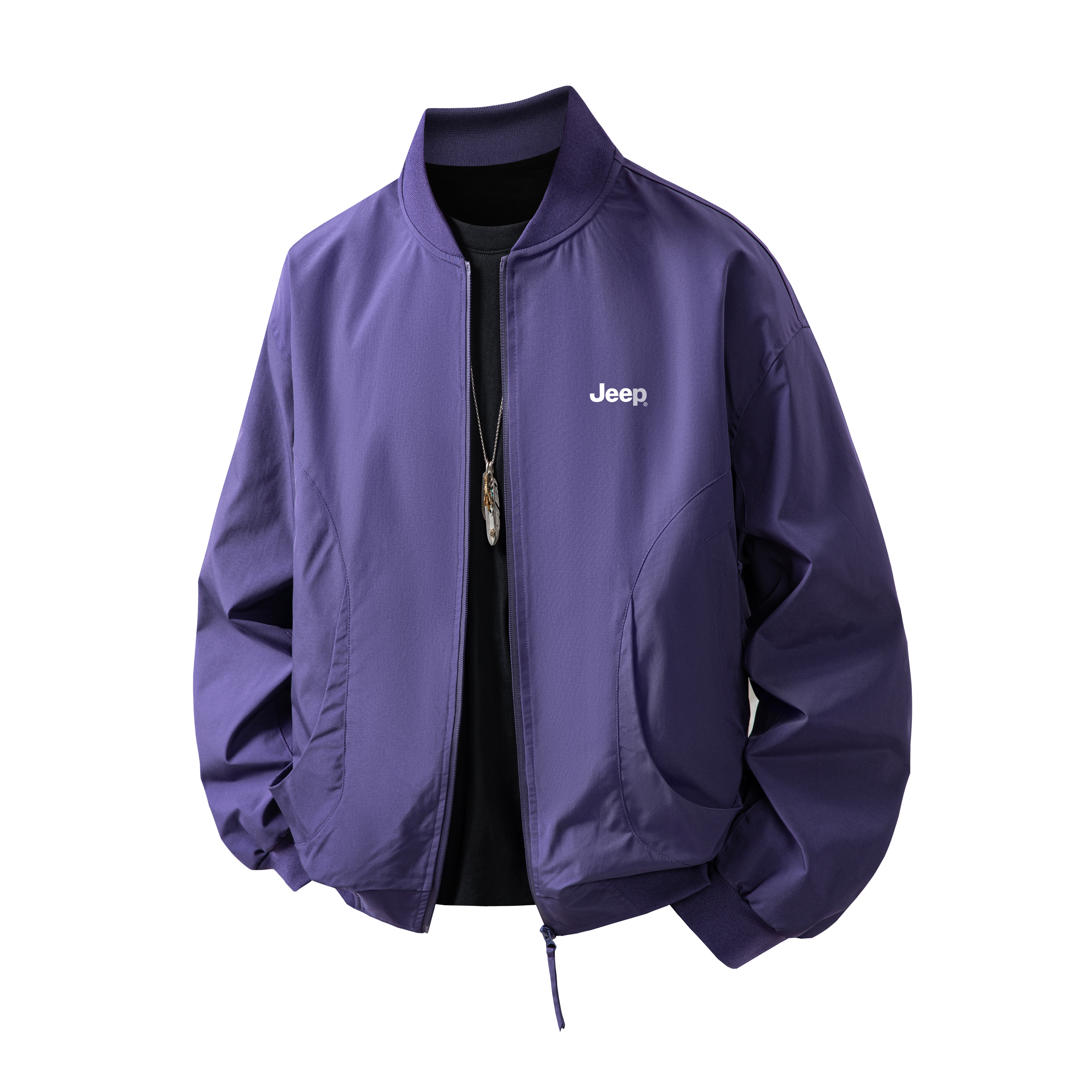 

Куртка Unisex Stand Collar Thickened Instructor Jeep, фиолетовый