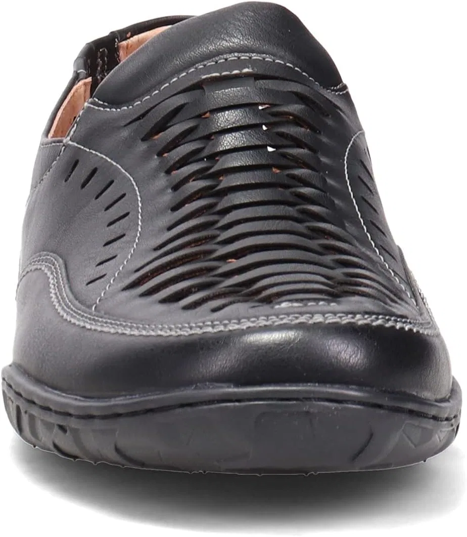 Stacy Adams Herren Ibiza Gewebter Schlupfschuh Туфли, Black — фото 4