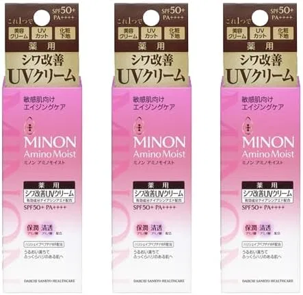 Крем для лица SPF50 — ДНЕВНОЙ MINON AMINO MOIST AGING CARE DAY CREAM SPF50+ PA+++ X3, 30 Г