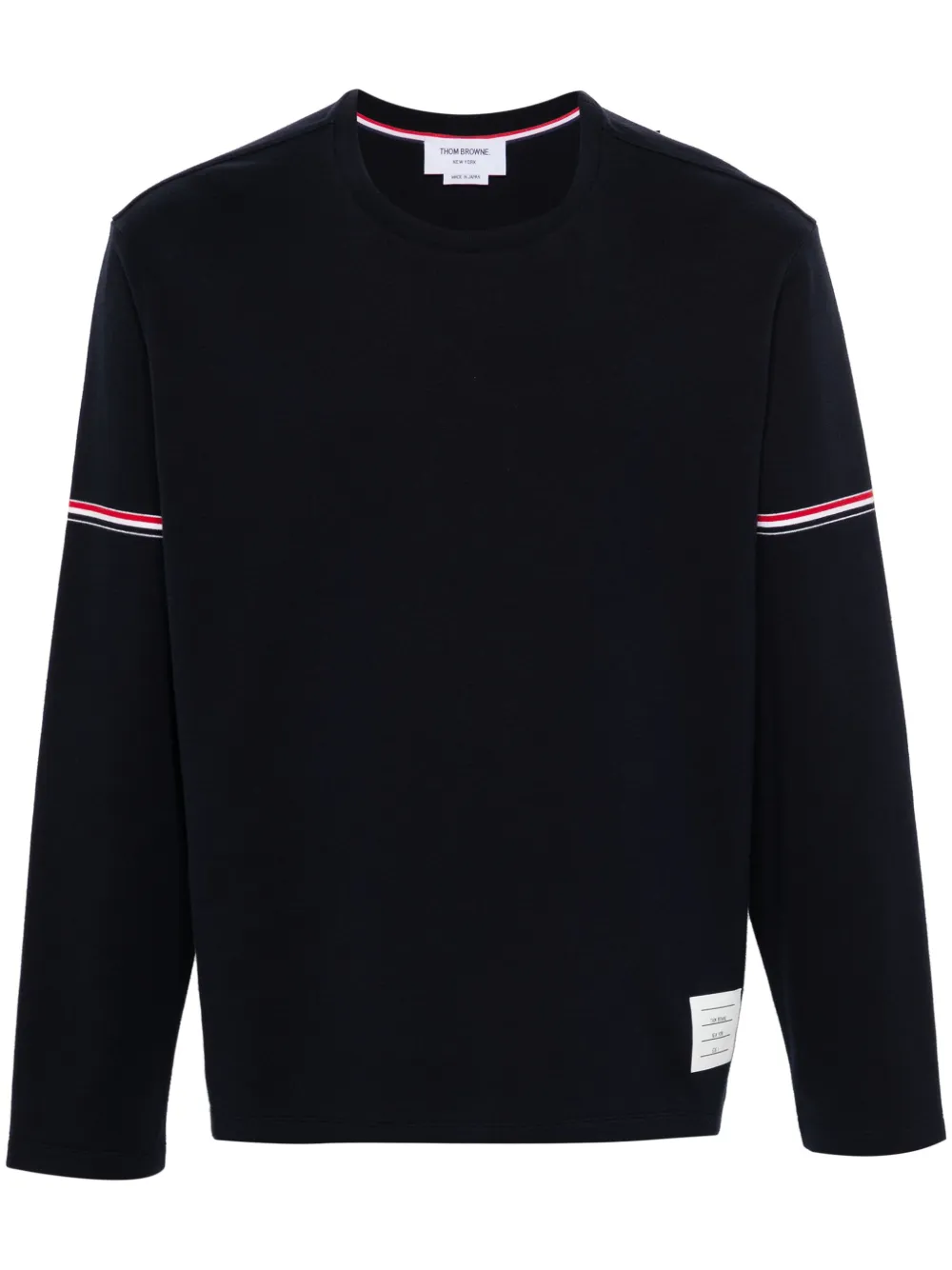 

Футболка с полосками RWB THOM BROWNE, синий