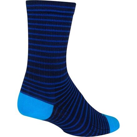 

Носки в полоску SGX6 темно-синие SockGuy, цвет One Color