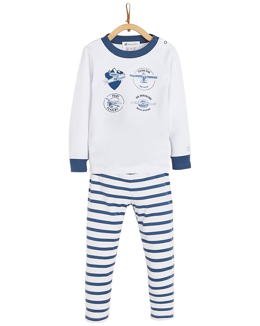 

Длинная пижама Babycotton Planes Snug Fit Babycottons, синий