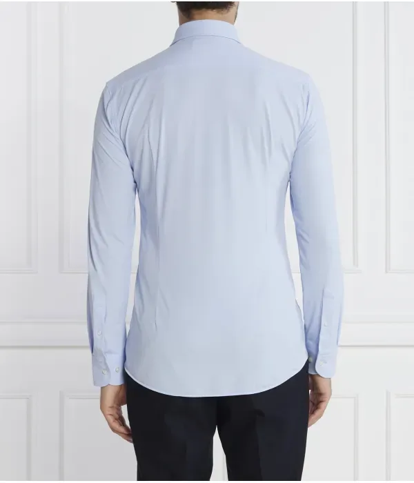 P-Hank-Kent-C1-222 Рубашка slim fit Boss, небесно-голубой — фото 4