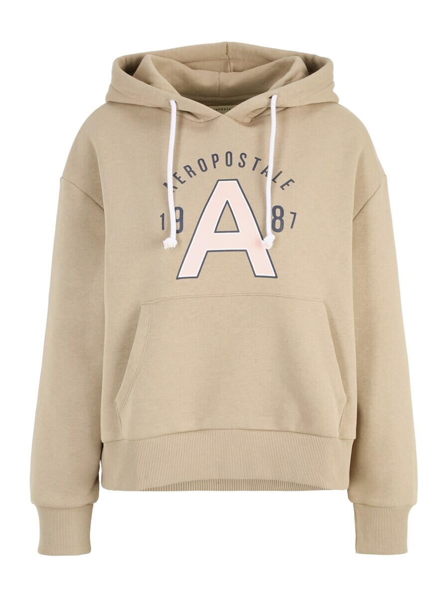 

Толстовка с капюшоном AÉROPOSTALE Sweatshirt, темно-бежевый