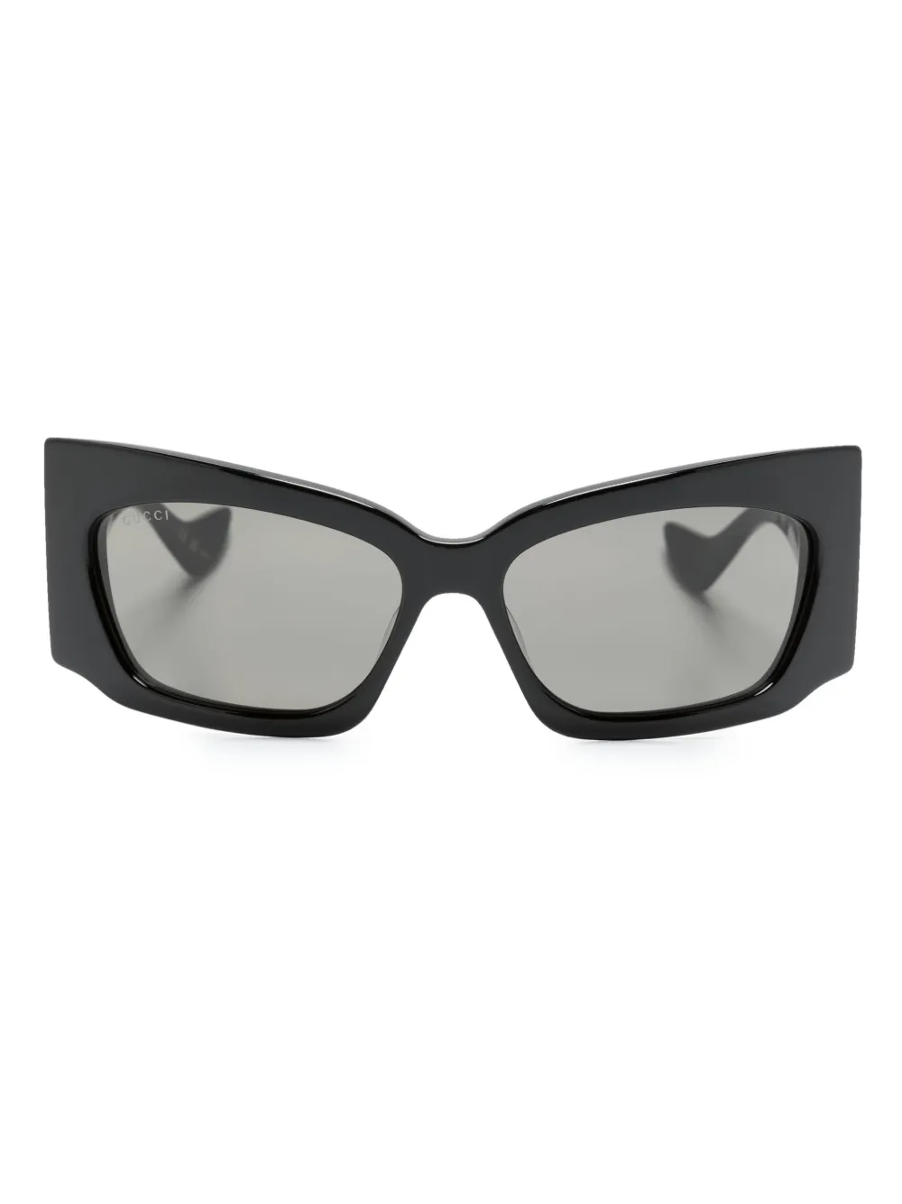 

Солнцезащитные очки в квадратной оправе Gucci Eyewear, черный