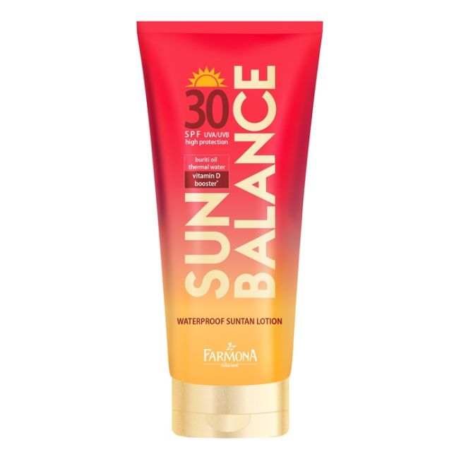 

30 spf водостойкий лосьон для загара Sun Balance, 150 мл