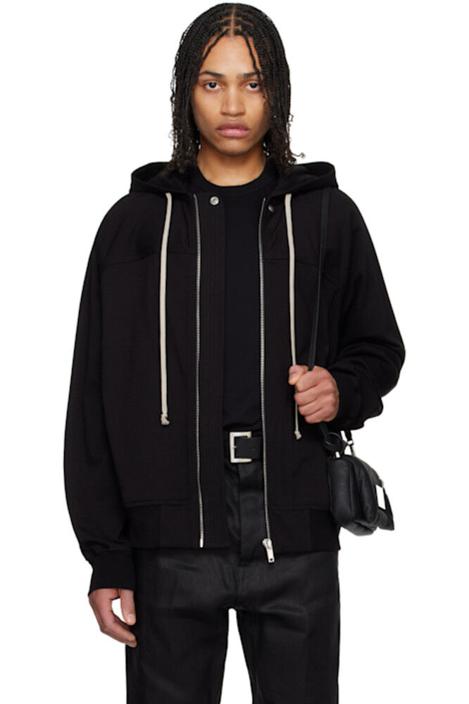 

Черная ветровка-толстовка Hollywood Rick Owens