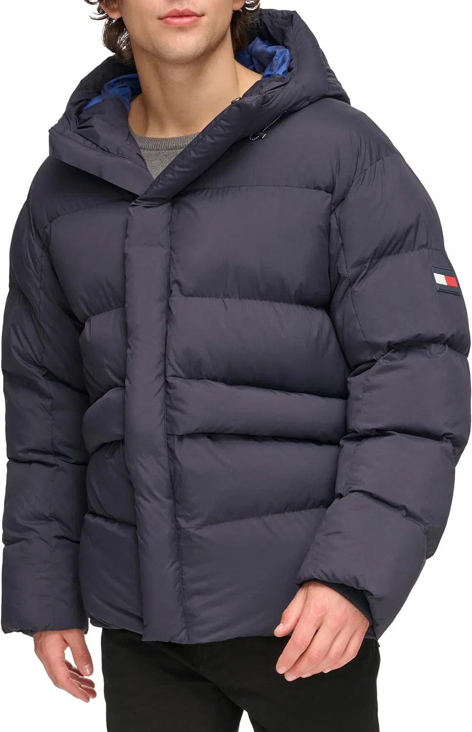 Мужская стеганая пуховая куртка Tommy Hilfiger