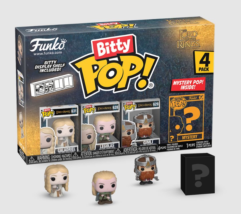 

Funko POP! властелин колец битти поп галадриэль леголас гимли