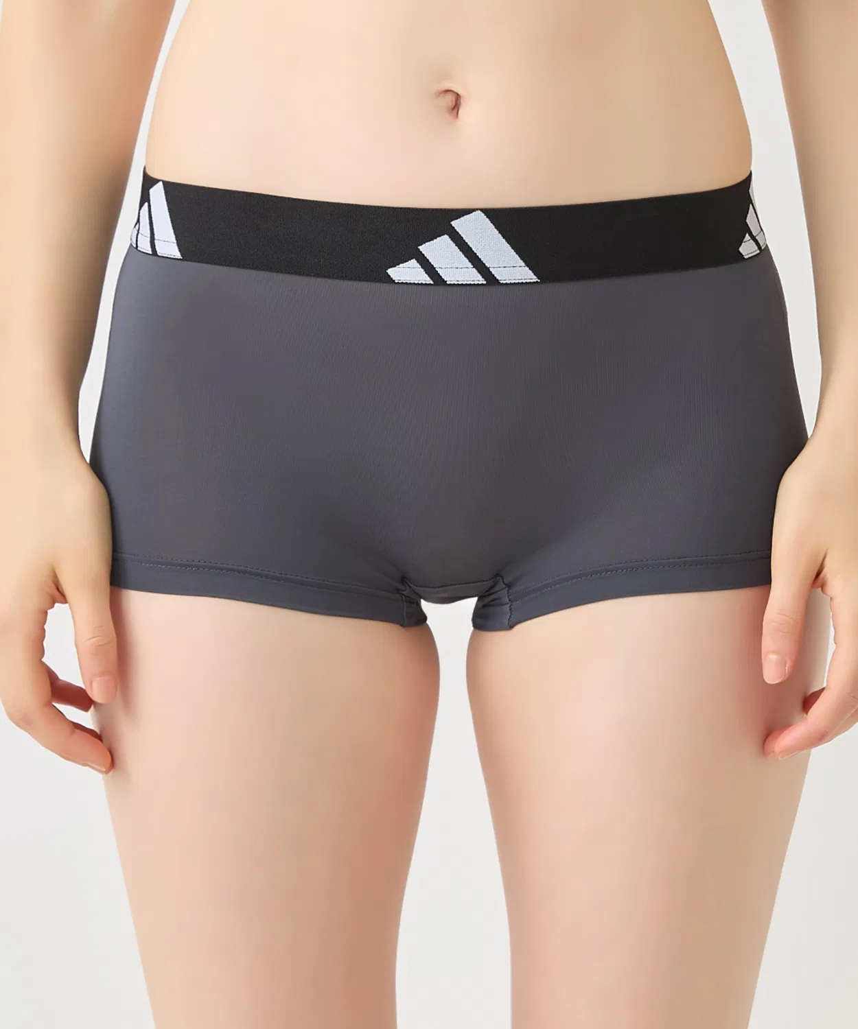 Шорты adidas с контактным охлаждением, тёмно-серые