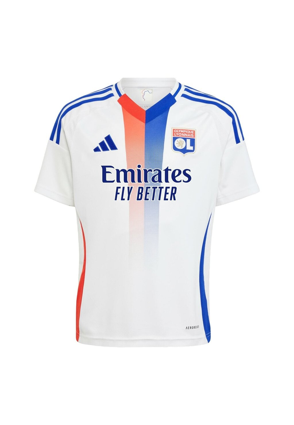 

Футболка OLYMPIQUE LYONNAIS 24/25 HOME KIDS adidas, белый
