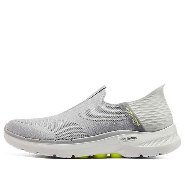 

Кроссовки slip ins go walk 6 'grey' Skechers, серый