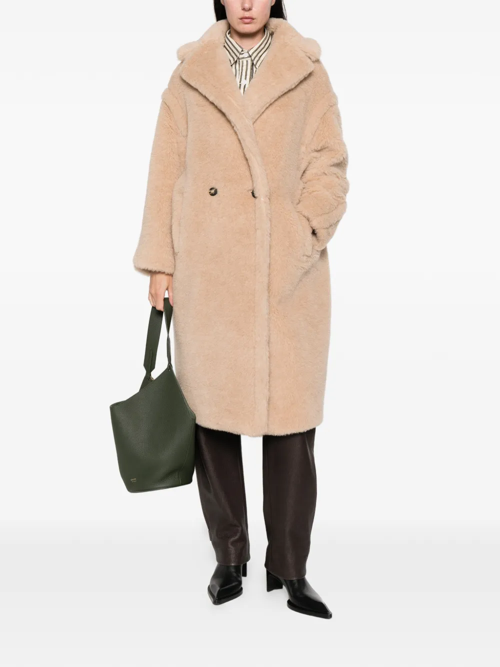 Двубортное пальто Tedgirl Max Mara, нейтральный — фото 2