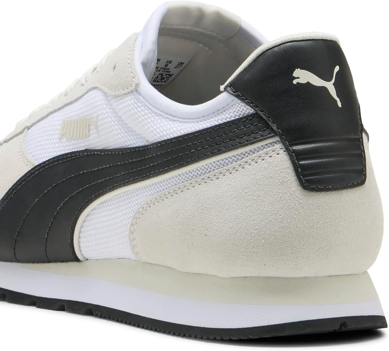 Мужские кроссовки Puma St Miler, белый/черный/серый — фото 2