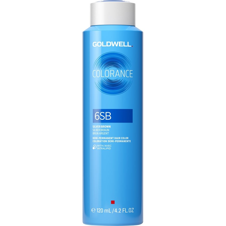 

Краска для волос colorance Goldwell, 6sb silver brown, объем 120 мл