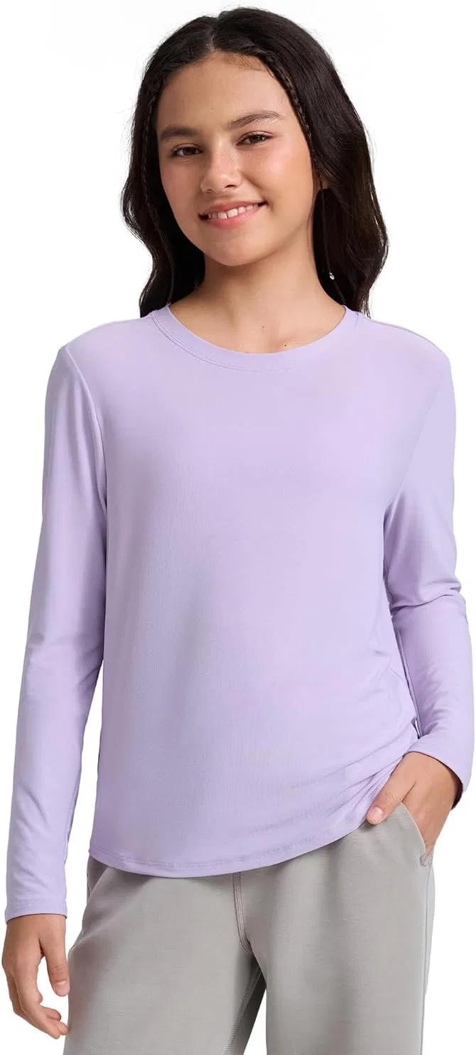 Футболка для активного отдыха CRZ YOGA Cloudweight, Lilac Air