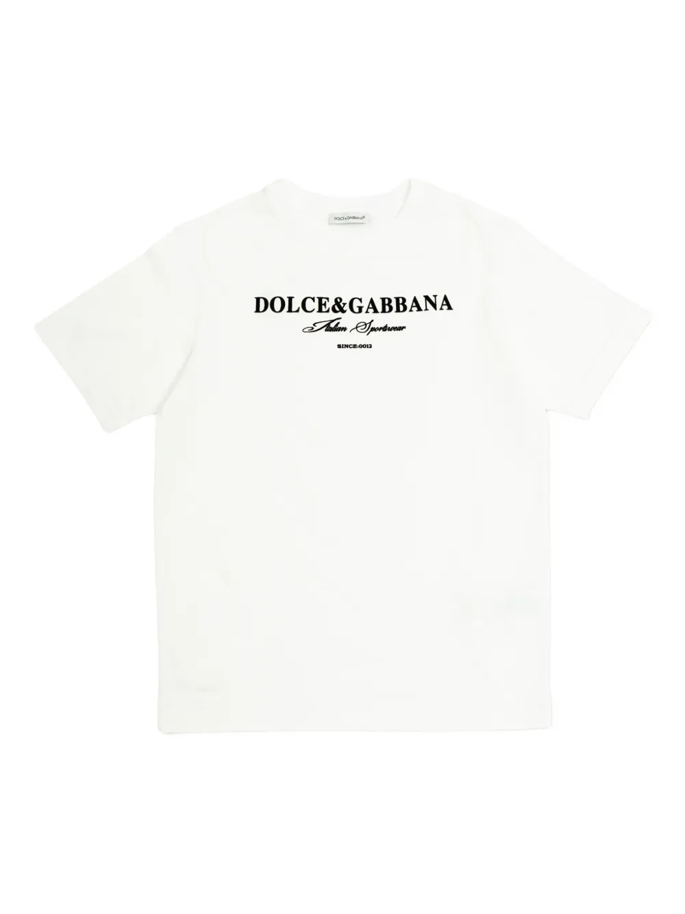 

Футболка с логотипом Dolce & Gabbana Kids