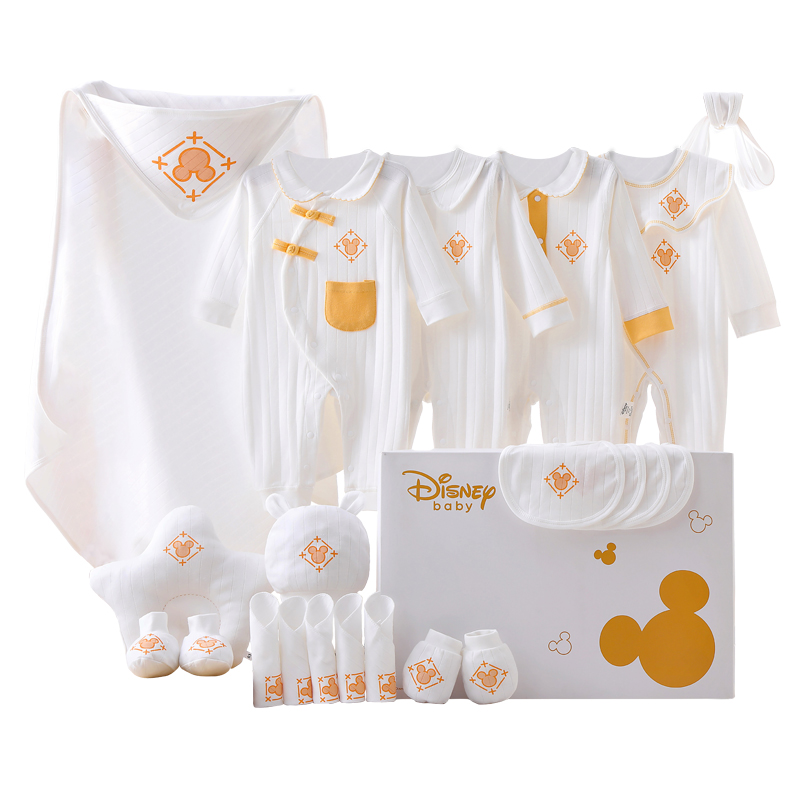 

Подарочный набор для малыша 2 предмета для младенцев и детей ясельного возраста Disney, белый