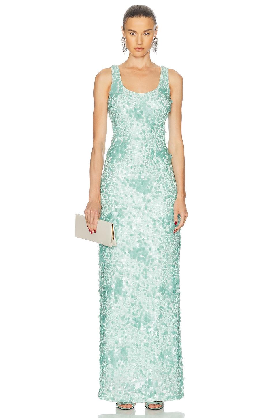 

Bex Tank Длинное платье Simkhai, Seafoam