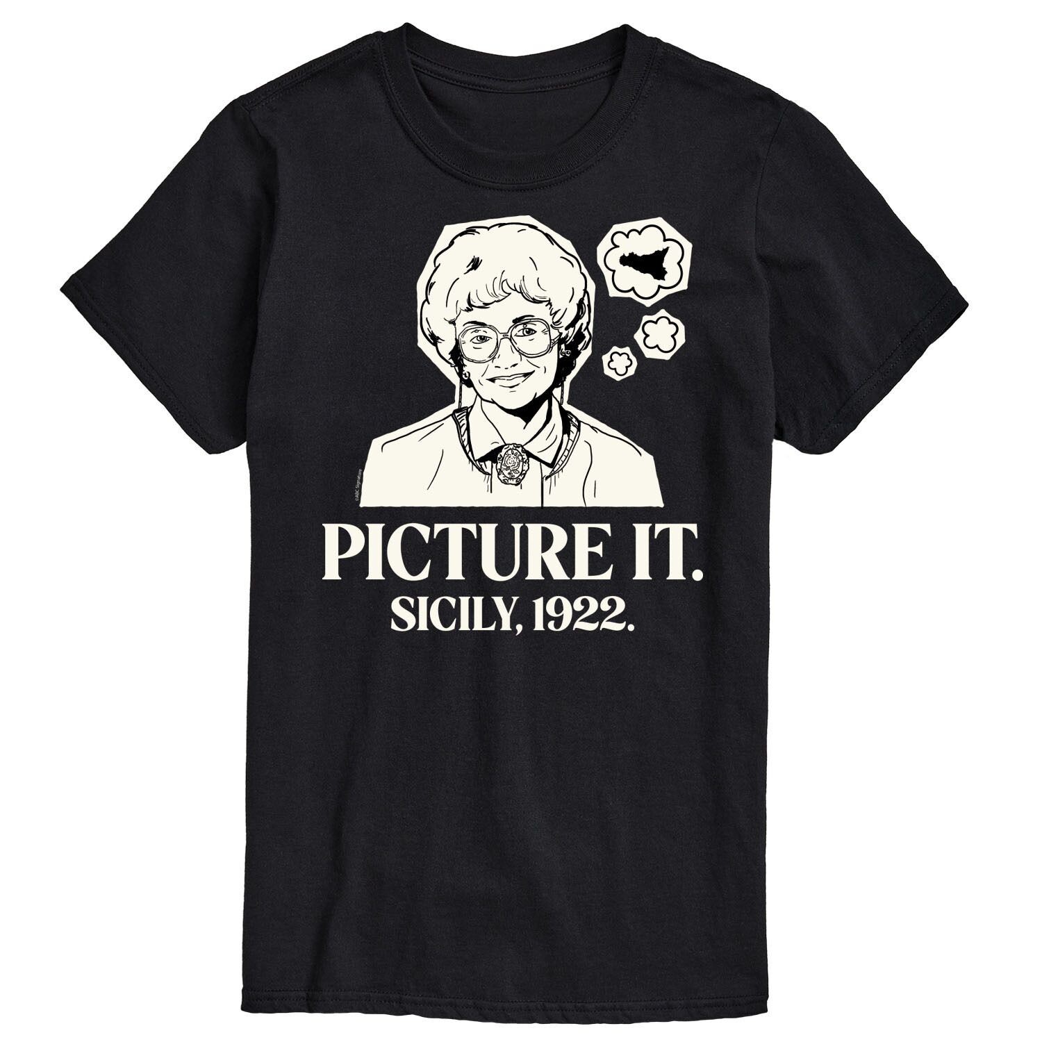 

Мужская золотая футболка Picture It Sicily для девочек Licensed Character, Желтый, Мужская золотая футболка Picture It Sicily для девочек Licensed Character