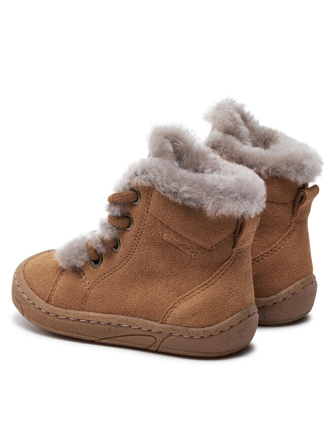 Ботильоны Froddo planos Minni Suede Laces G2110140-2 M Marrón, коричневый — фото 3