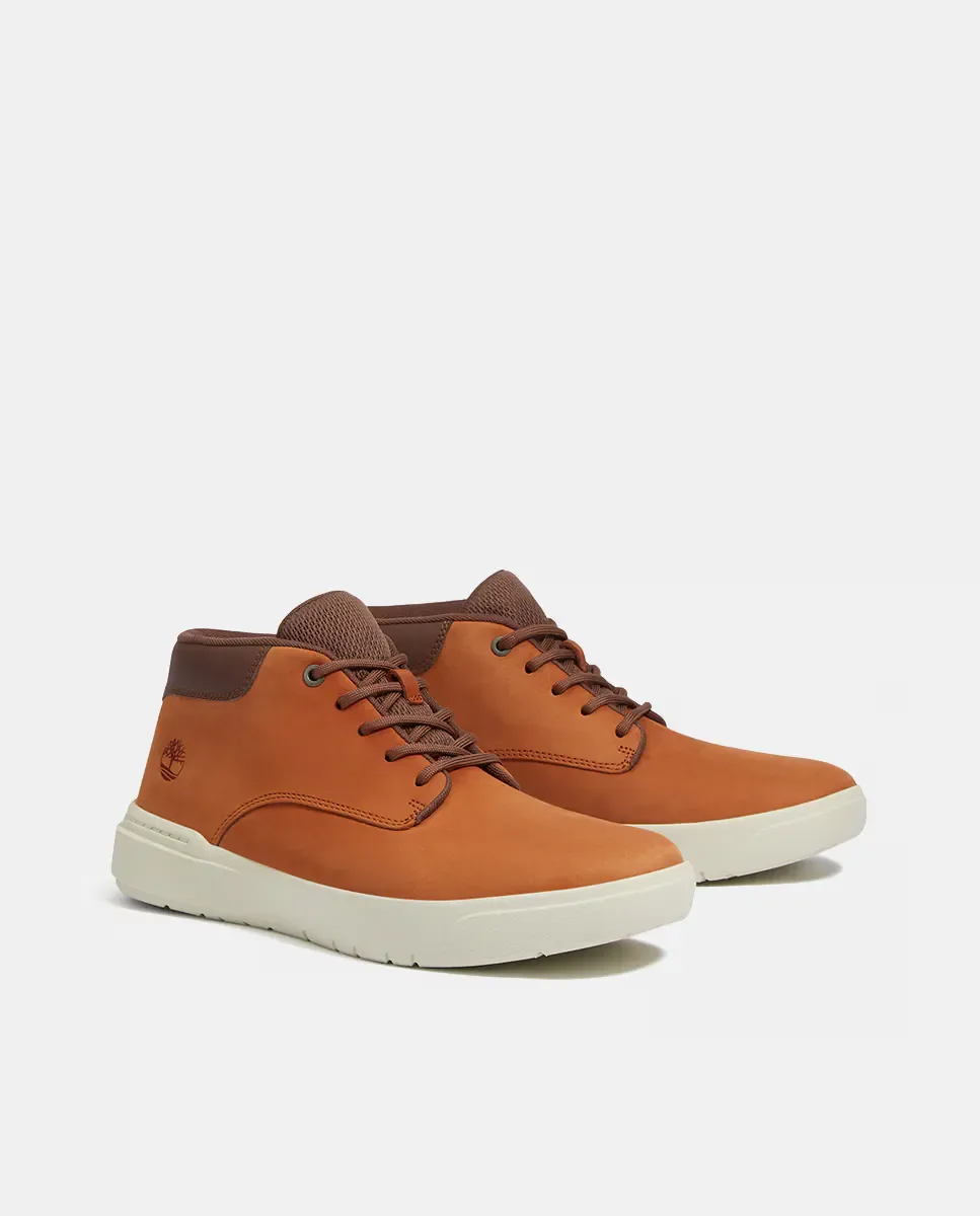 Timberland Мужская кроссовка Seneca Bay коричневого цвета — фото 4