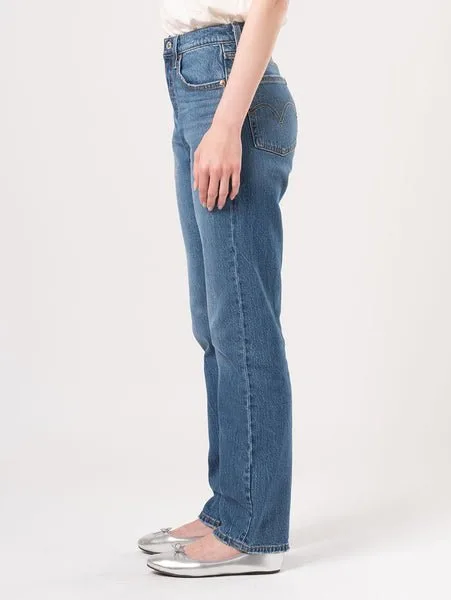 Женские джинсы 501(R) ORIGINAL, цвет индиго (средний) Levi's, Medium Indigo - Worn In — фото 2