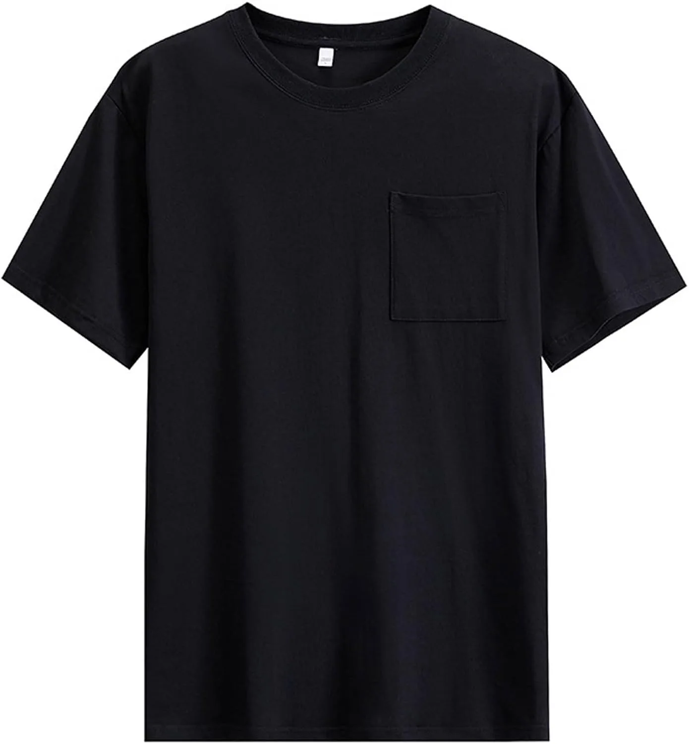 Мужская футболка Oversized Cotton с карманом