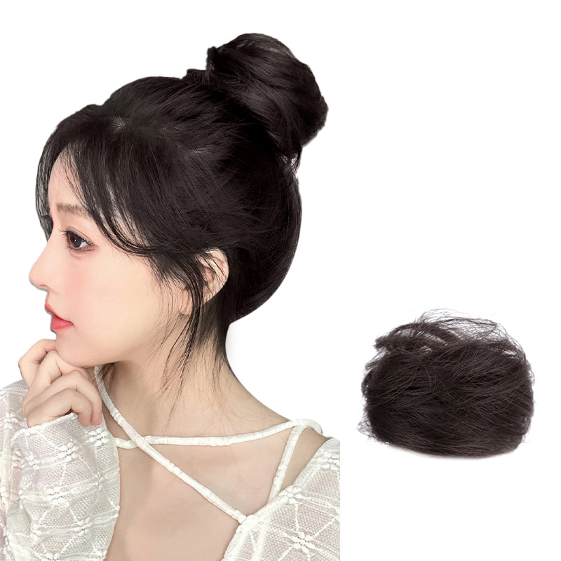 

Круговая накладка из натуральных волос круглой формы для свежего вида и полного контура против старения YOSEE