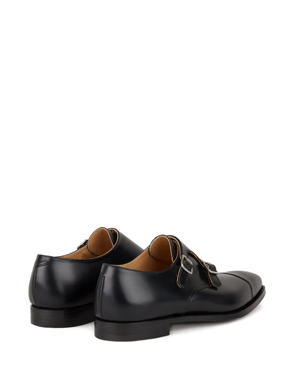 Лоферы с ремешками на пряжках Crockett & Jones, черный — фото 3