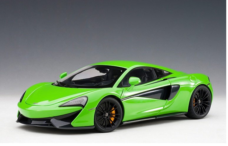 

Autoart Mclaren 570S Mantis Зеленый с черным, белый 1:18 76042