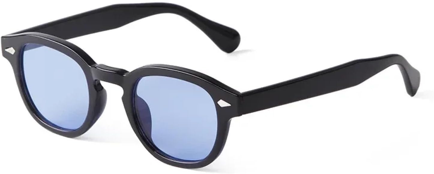 

Солнцезащитные очки с защитой от УФ-излучения UV400 | Круглые линзы желто-синего цвета | Для женщин и мужчин, для занятий спортом на открытом воздухе и вождения DSVIGF, C4