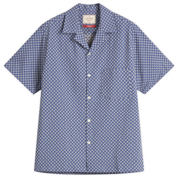 

Футболка с надписью «Полночное небо» для отпуска Portuguese Flannel, голубой