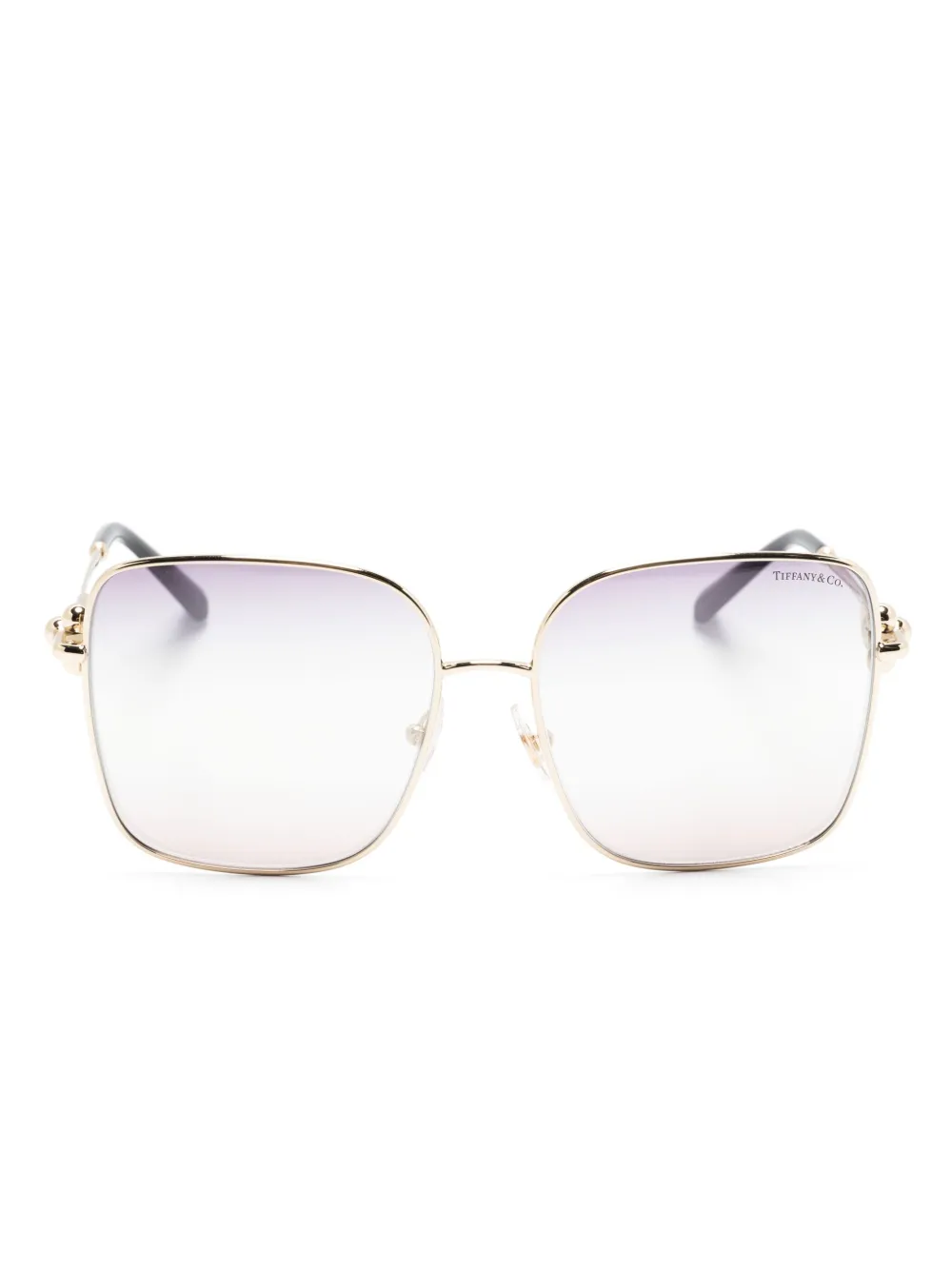 

Солнцезащитные очки Hardwear Tiffany & Co Eyewear, золотой