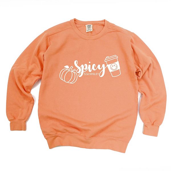 

SWSmiley spicy pumpkin spice - женский свитшот с принтом Simply Sage Market, Terracotta, Зеленый, SWSmiley spicy pumpkin spice - женский свитшот с принтом Simply Sage Market, Terracotta