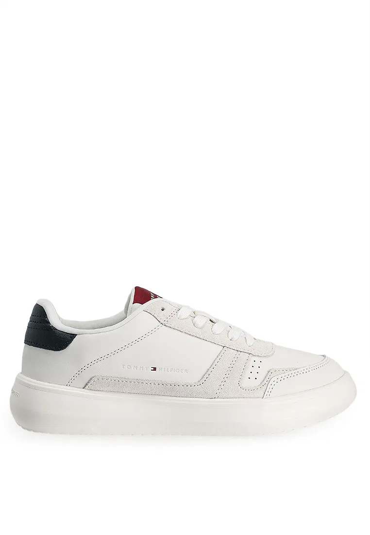 Кроссовки мужские, Tommy Mainline, Modern Lightcup Trainers Tommy Hilfiger, экрю
