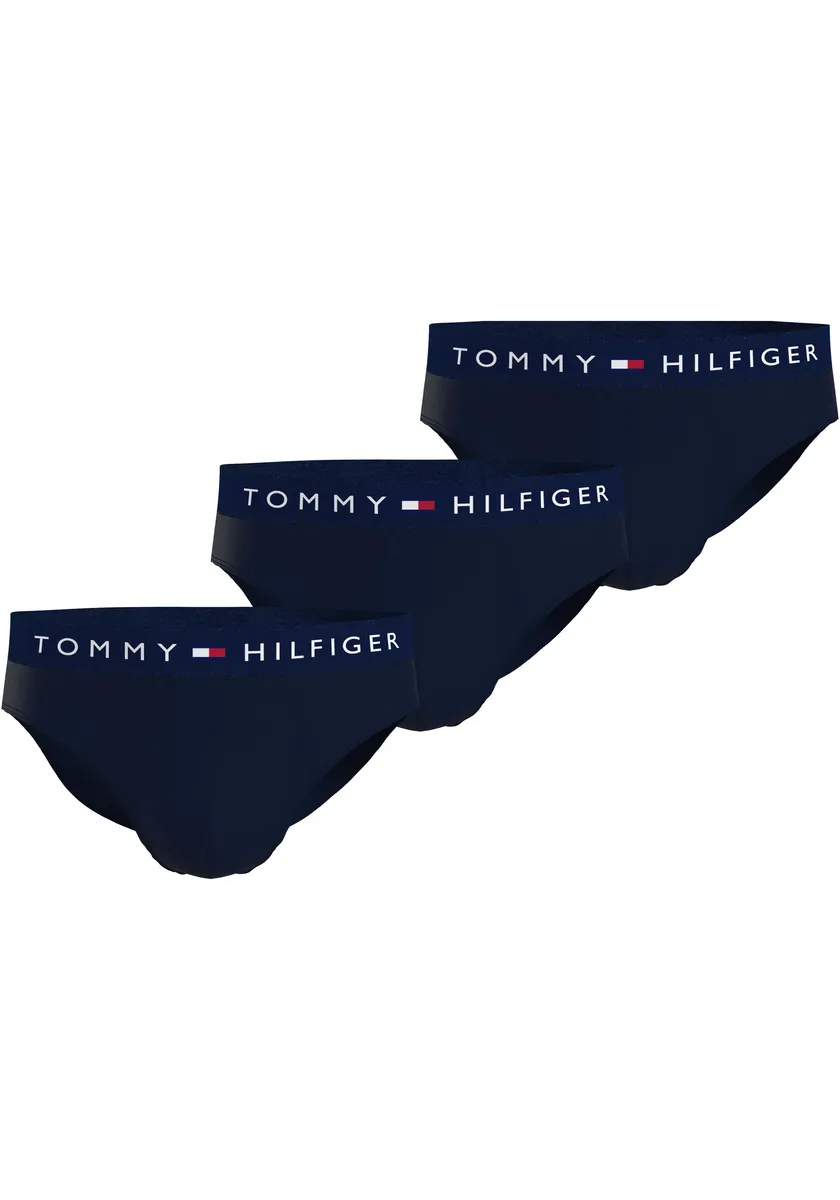 

Трусы Tommy Hilfiger Underwear "TH-3P BRIEF" (3 шт. в упаковке), с надписью логотипа Tommy Hilfiger, цвет 3 X Desert Sky