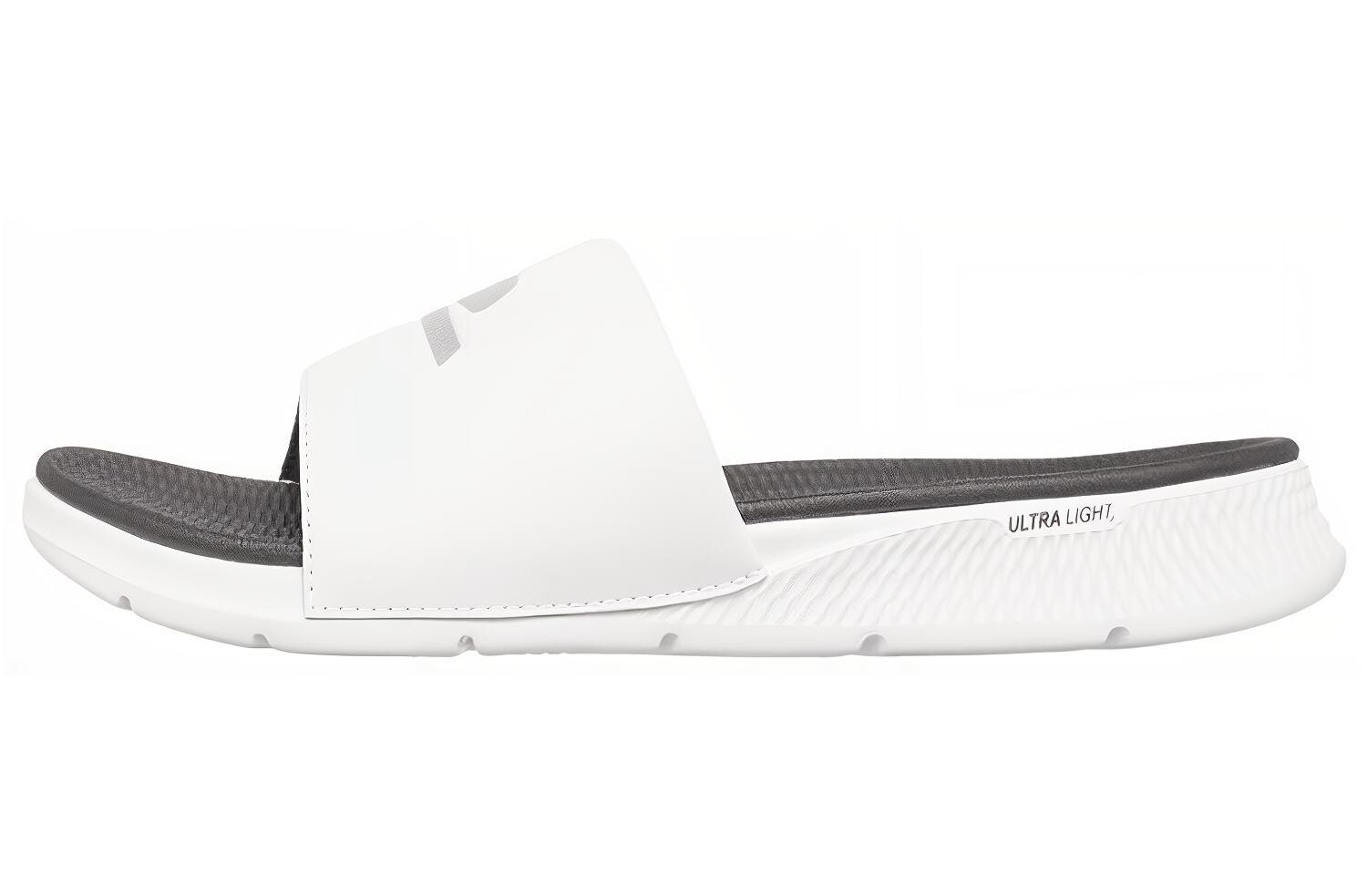 

Шлепанцы мужские белые/черные Skechers