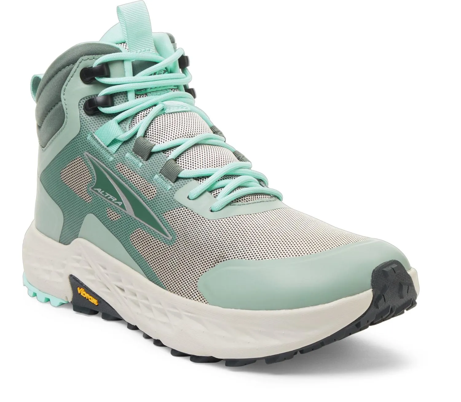 Туристические ботинки для хайкинга Timp - женские Altra, Gray/Green — фото 3