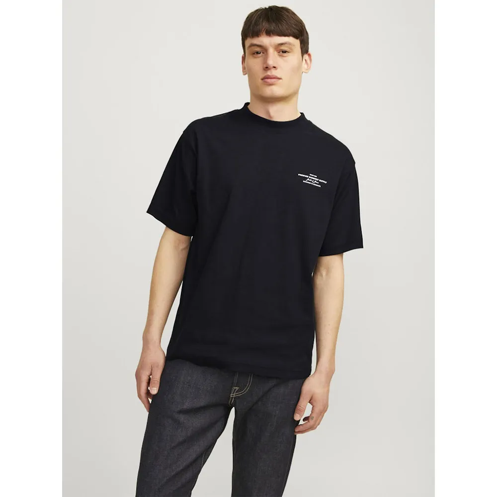 

Футболка с коротким рукавом Jack & Jones Chad Branding, черный
