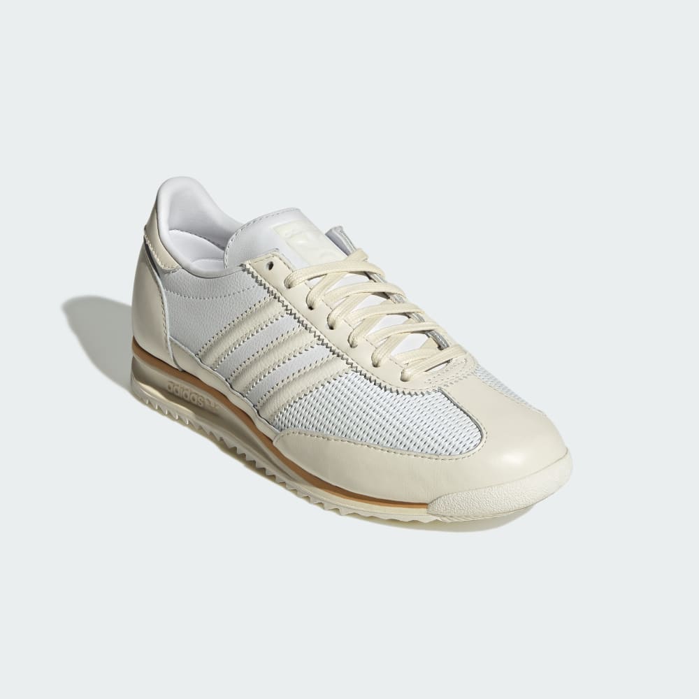 Кроссовки Adidas SL 72 Shoes, цвет Cloud White/Off White/Gum — фото 4