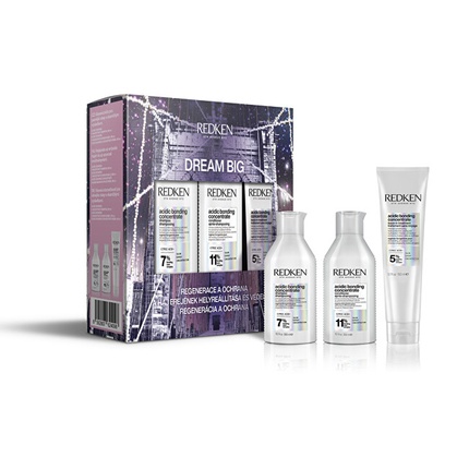 

Кислотный связывающий концентрат Dream Big Strengthening Care Подарочный набор Redken
