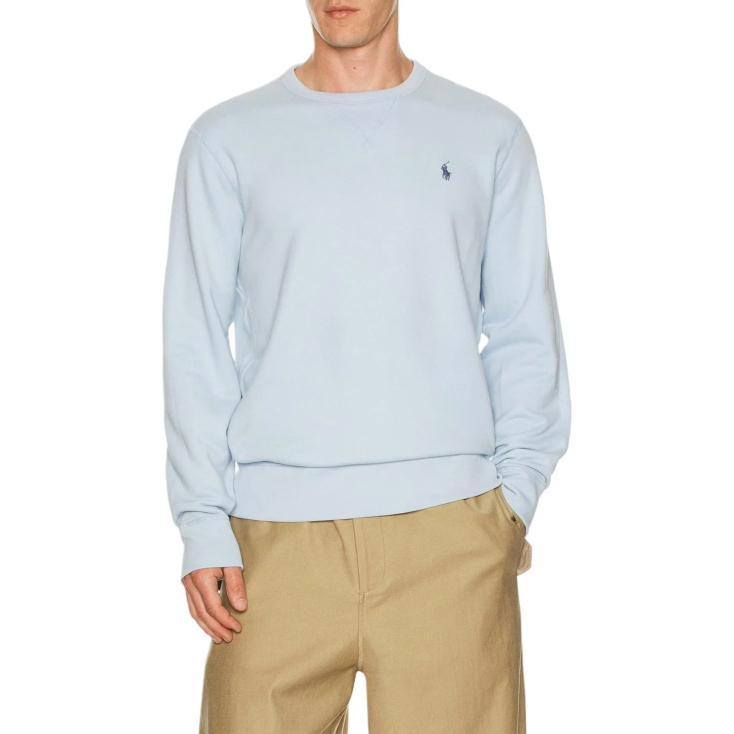 Свитшот мужской Polo Ralph Lauren Light Blue — фото 3