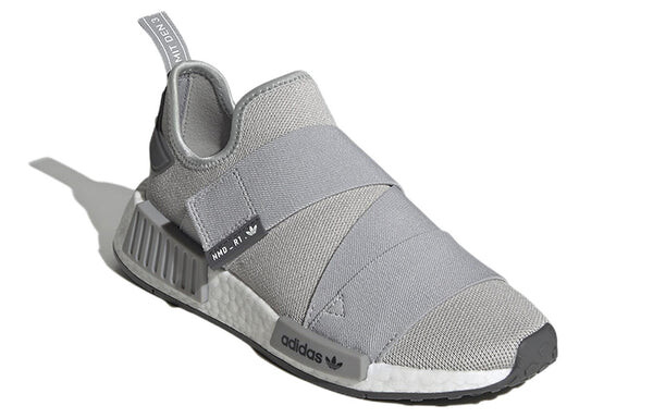Кроссовки nmd_r1 ремешок обувь Adidas, серый — фото 3