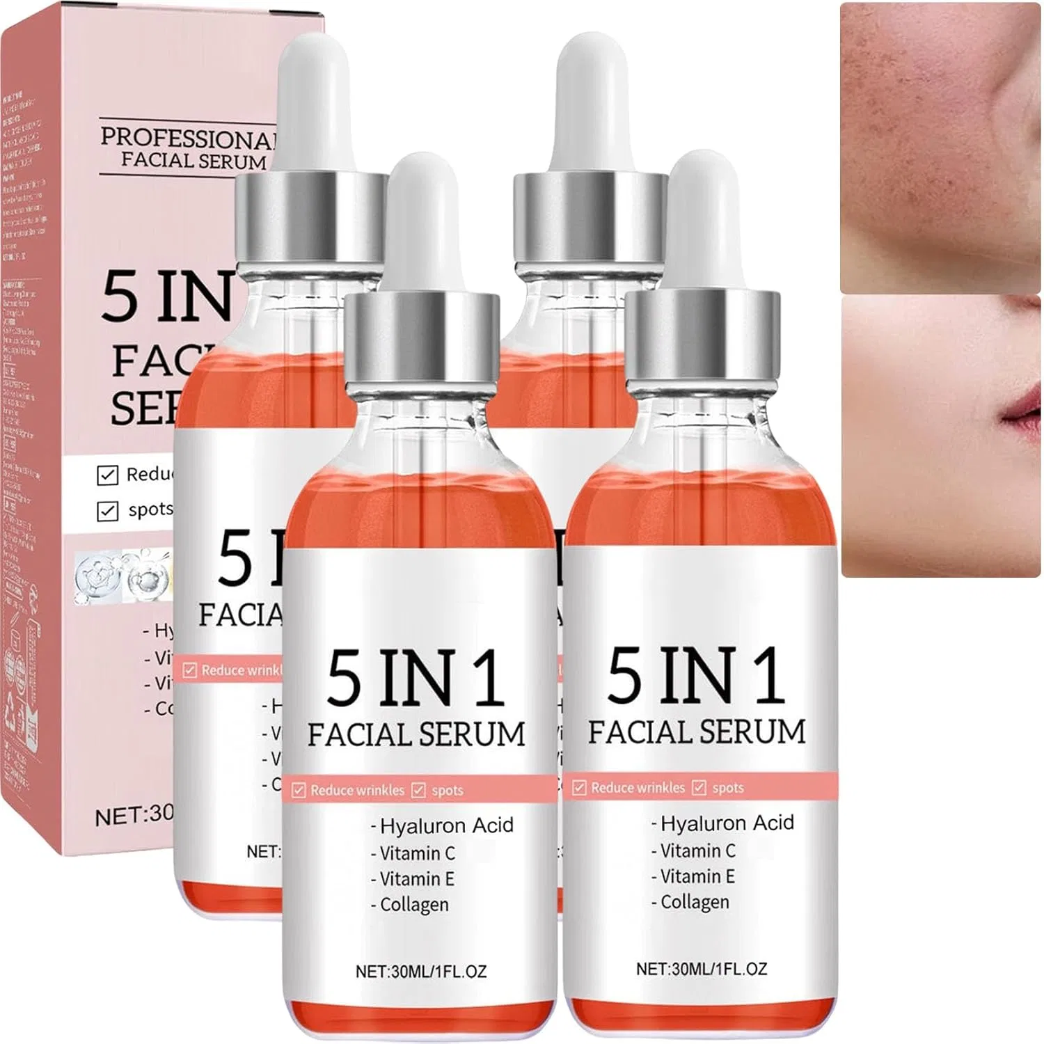 Эссенция ‎Jasubai — Для лица Finones Skin Vitamin -в-1 с витамином C и гиалуроновой кислотой ( .) Jasubai, 30 мл